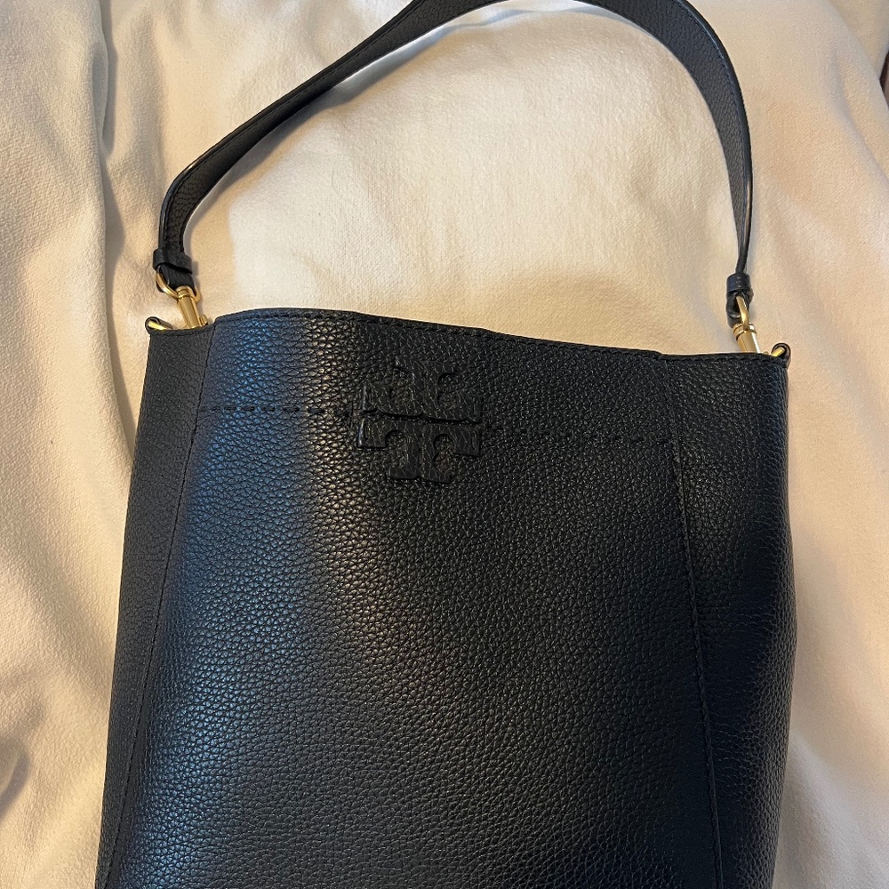 Tory Burch McGraw Leather Hobo Bag